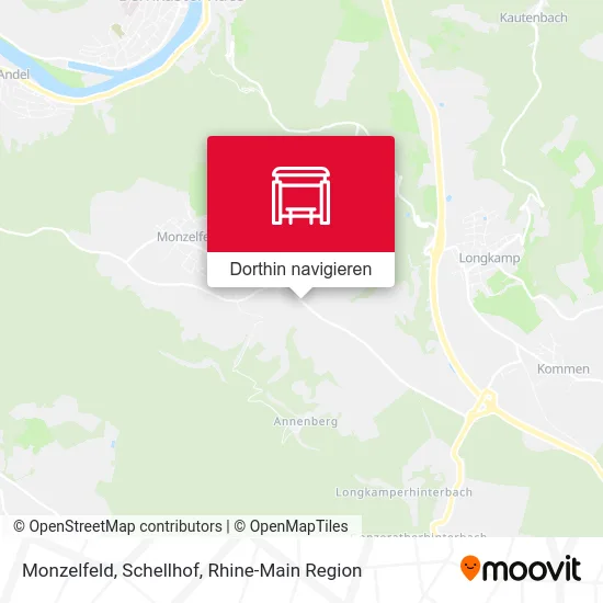 Monzelfeld, Schellhof Karte