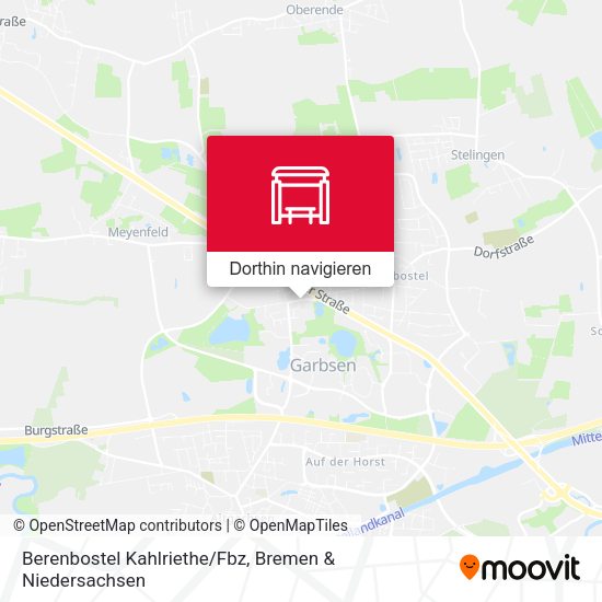 Berenbostel Kahlriethe/Fbz Karte