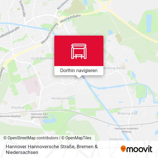 Hannover Hannoversche Straße Karte