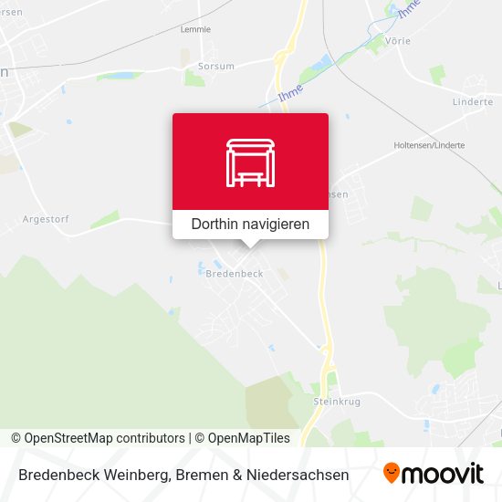 Bredenbeck Weinberg Karte