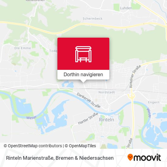 Rinteln Marienstraße Karte