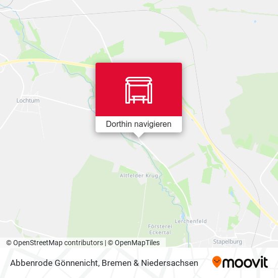 Abbenrode Gönnenicht Karte