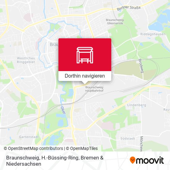 Braunschweig, H.-Büssing-Ring Karte