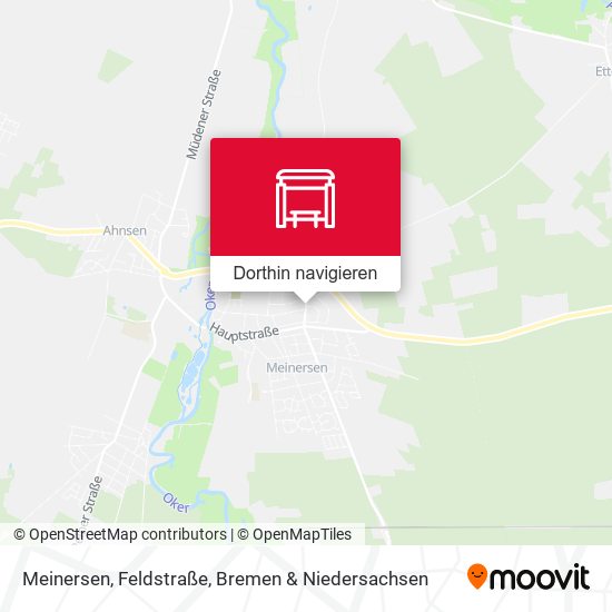 Meinersen, Feldstraße Karte