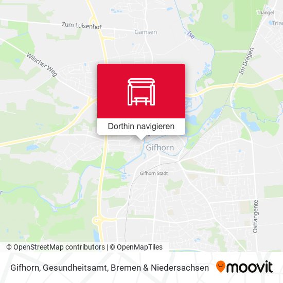 Gifhorn, Gesundheitsamt Karte