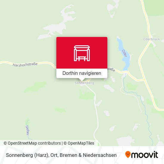 Sonnenberg (Harz), Ort Karte