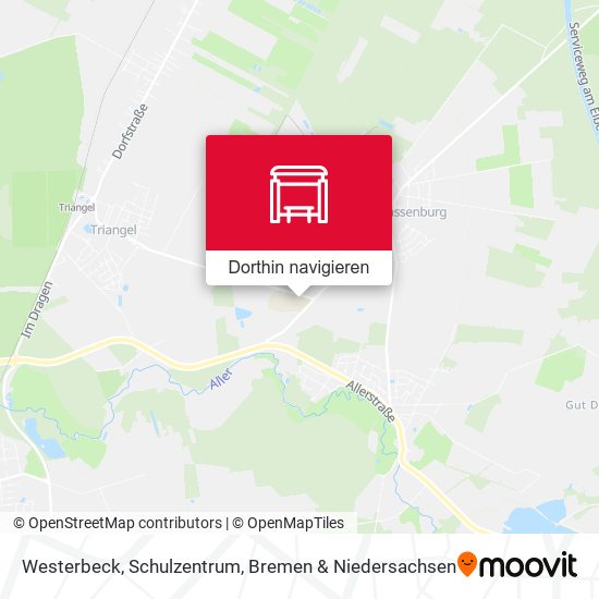Westerbeck, Schulzentrum Karte