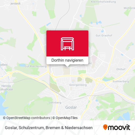 Goslar, Schulzentrum Karte