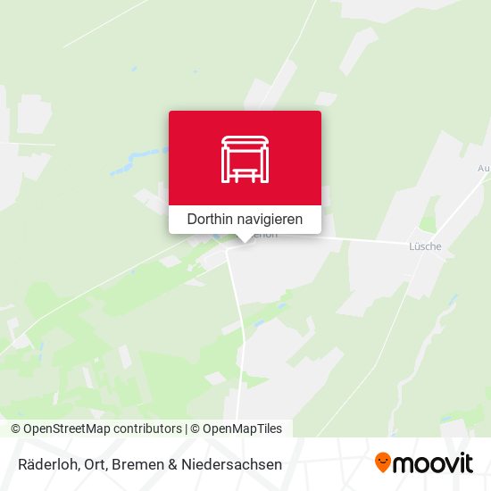 Räderloh, Ort Karte