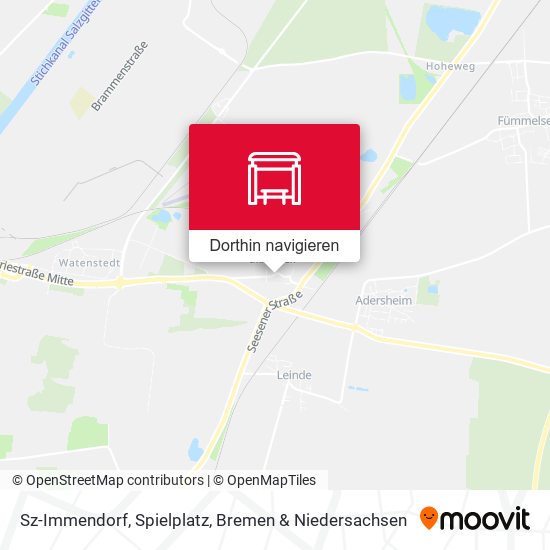 Sz-Immendorf, Spielplatz Karte