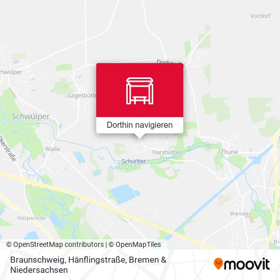 Braunschweig, Hänflingstraße Karte