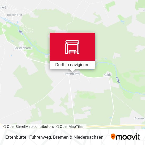 Ettenbüttel, Fuhrenweg Karte