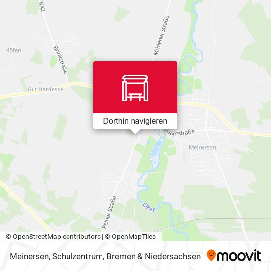 Meinersen, Schulzentrum Karte