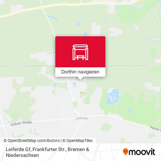 Leiferde Gf, Frankfurter Str. Karte