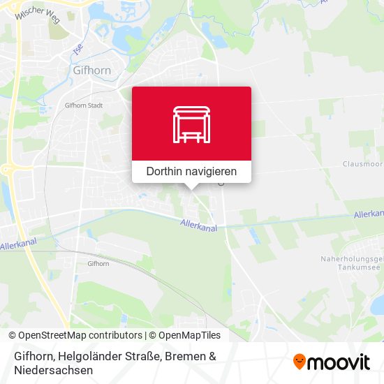 Gifhorn, Helgoländer Straße Karte