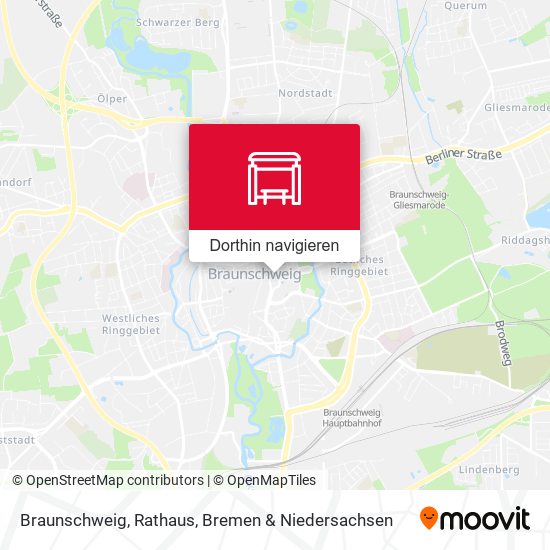 Braunschweig, Rathaus Karte