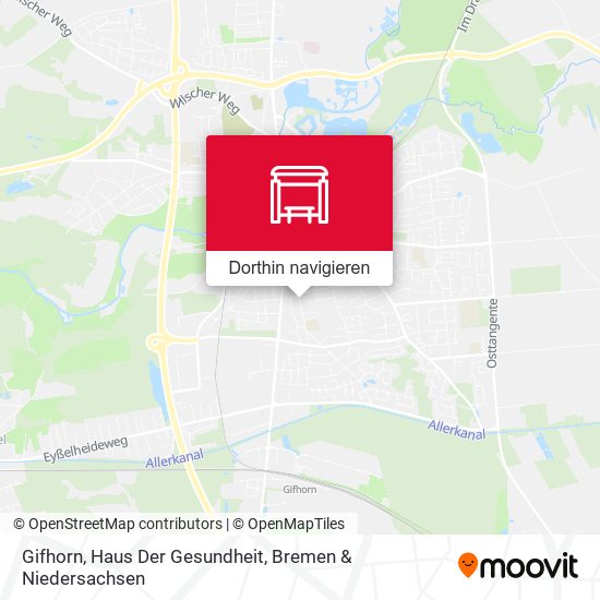 Gifhorn, Haus Der Gesundheit Karte
