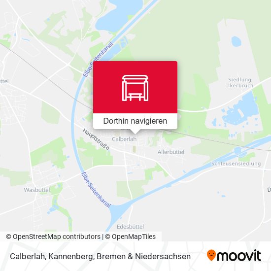 Calberlah, Kannenberg Karte