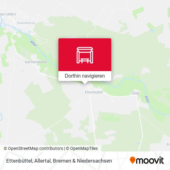Ettenbüttel, Allertal Karte