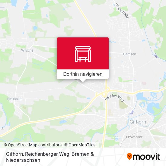 Gifhorn, Reichenberger Weg Karte