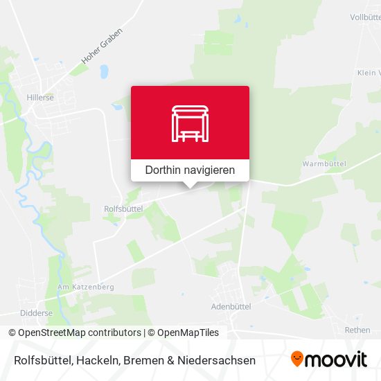 Rolfsbüttel, Hackeln Karte