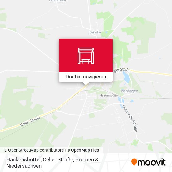 Hankensbüttel, Celler Straße Karte
