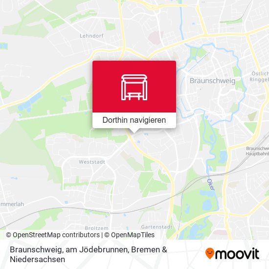 Braunschweig, am Jödebrunnen Karte