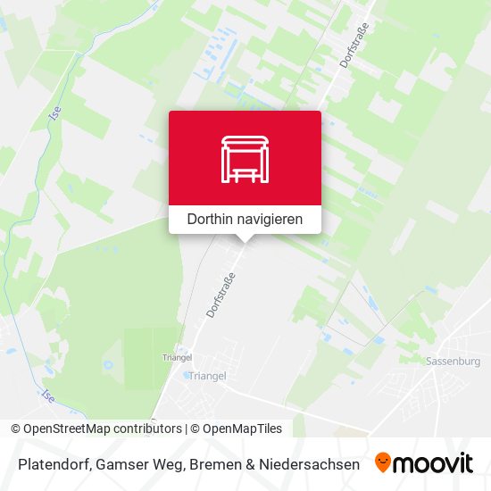 Platendorf, Gamser Weg Karte