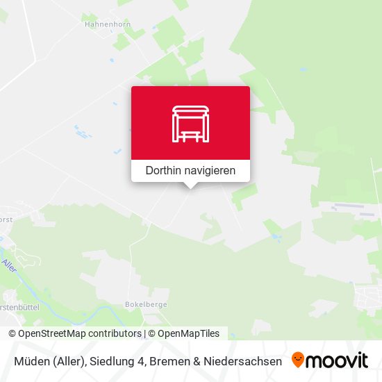 Müden (Aller), Siedlung 4 Karte