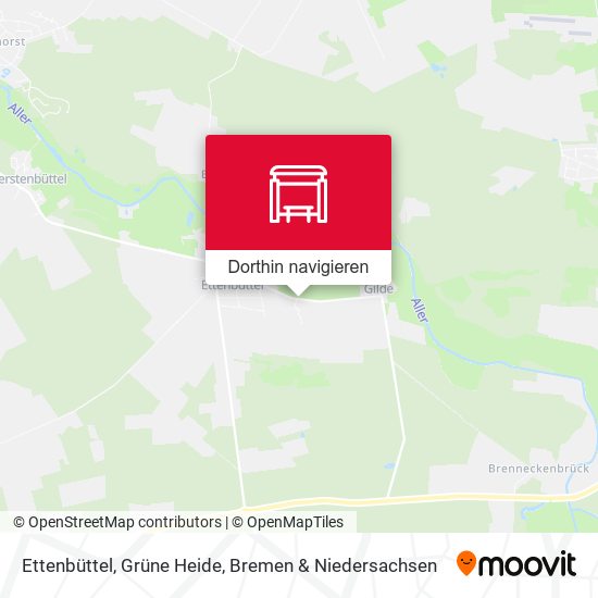 Ettenbüttel, Grüne Heide Karte