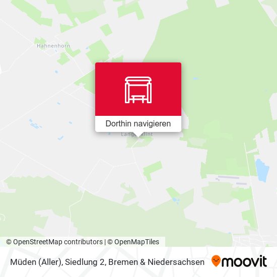 Müden (Aller), Siedlung 2 Karte