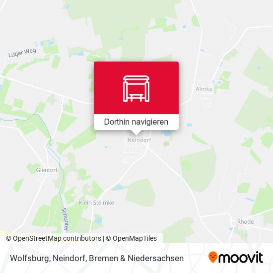 Wolfsburg, Neindorf Karte