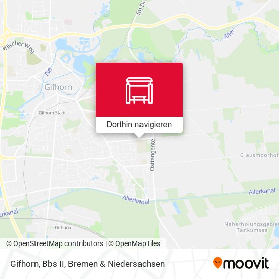 Gifhorn, Bbs II Karte