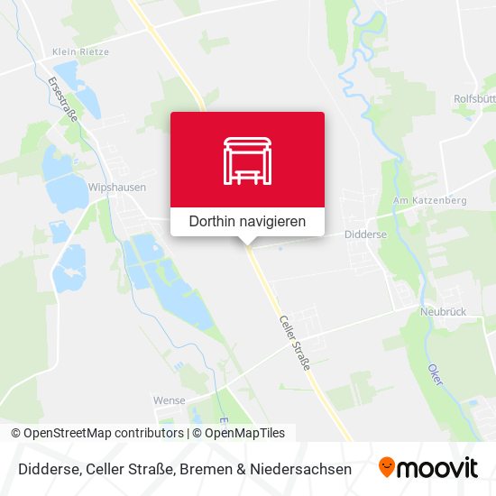 Didderse, Celler Straße Karte