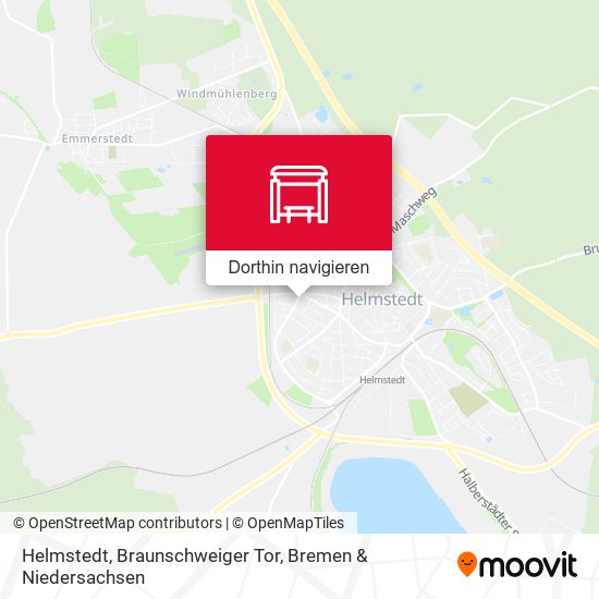 Helmstedt, Braunschweiger Tor Karte