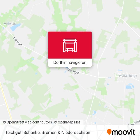 Teichgut, Schänke Karte