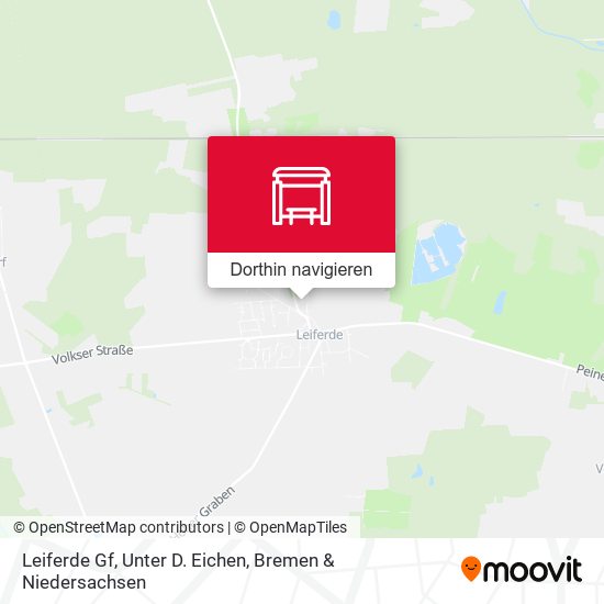 Leiferde Gf, Unter D. Eichen Karte