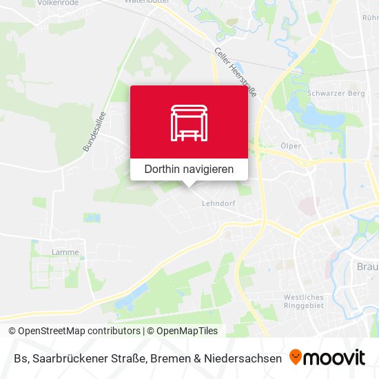 Bs, Saarbrückener Straße Karte