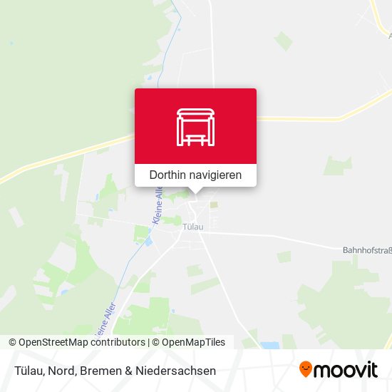 Tülau, Nord Karte