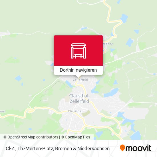 Cl-Z., Th.-Merten-Platz Karte