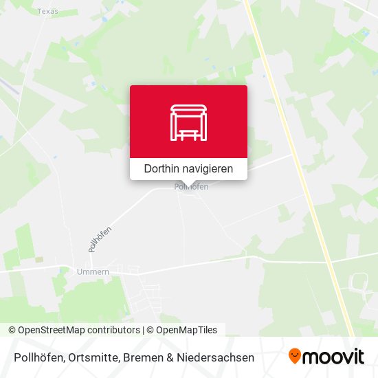 Pollhöfen, Ortsmitte Karte