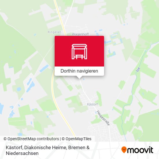 Kästorf, Diakonische Heime Karte