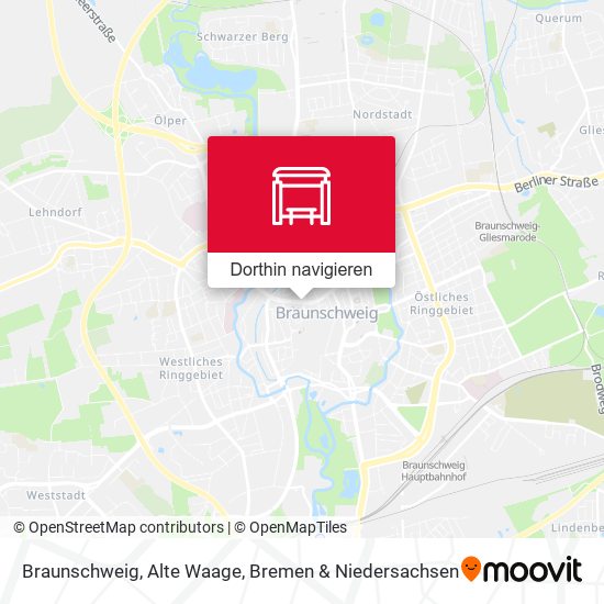 Braunschweig, Alte Waage Karte