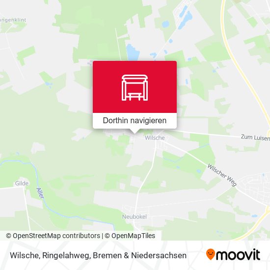Wilsche, Ringelahweg Karte