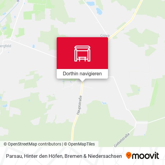 Parsau, Hinter den Höfen Karte