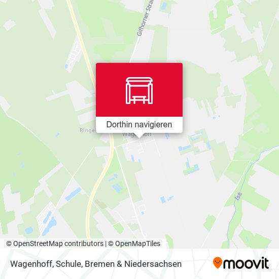 Wagenhoff, Schule Karte