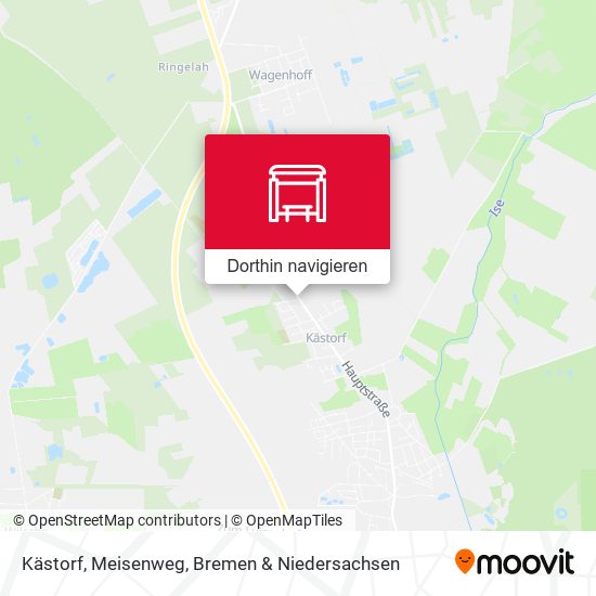Kästorf, Meisenweg Karte
