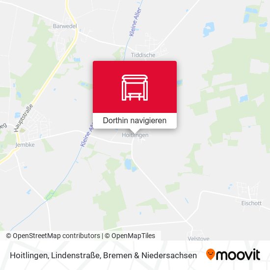 Hoitlingen, Lindenstraße Karte