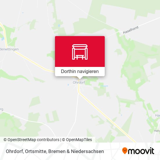 Ohrdorf, Ortsmitte Karte