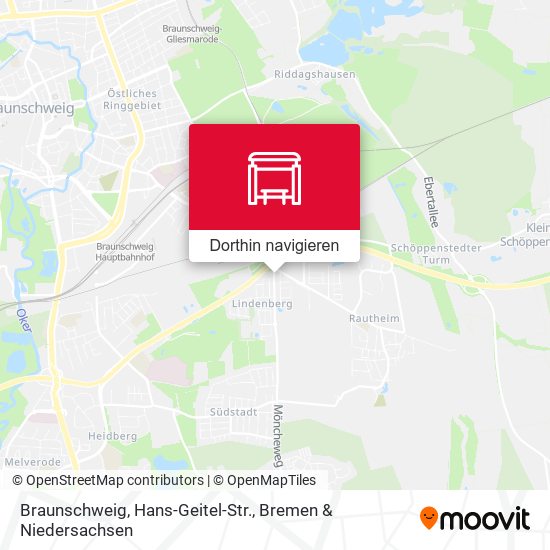 Braunschweig, Hans-Geitel-Str. Karte